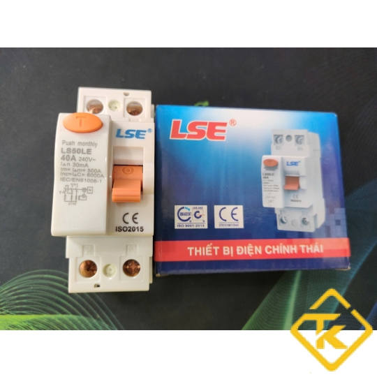 CB Chống Rò, Chống Giật, Chống Chạm LSE-LS50LE nhiều dòng tải