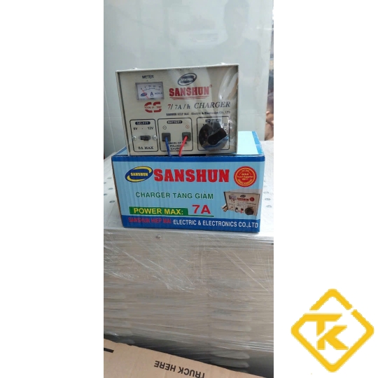 MÁY SẠC BÌNH ẮC QUY SANSHUN 