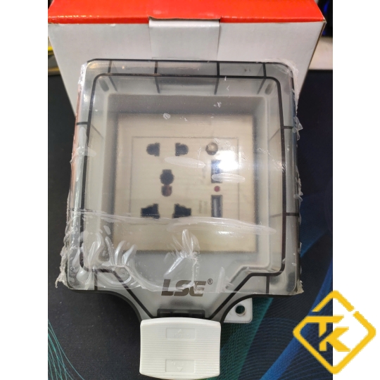 Ổ CẮM KÍN NƯỚC LSE CÓ CÔNG TẮC IP66 + Ổ CẮM KÍN NƯỚC CÓ USB