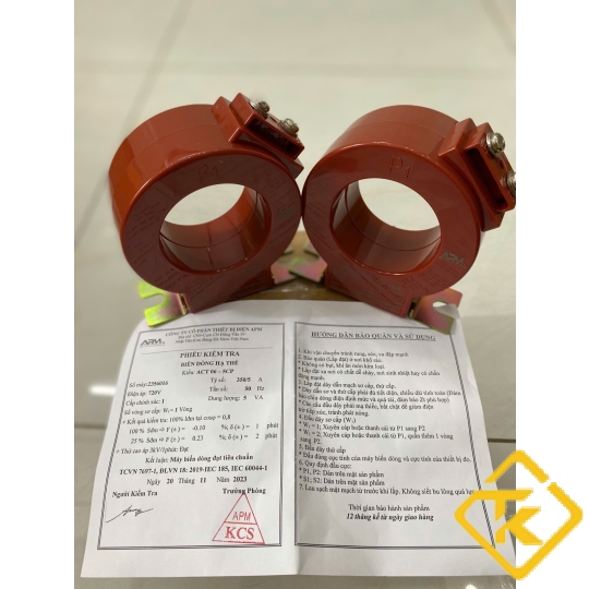 BIẾN DÒNG VỎ NHỰA TRÒN CHÍNH HÃNG APM , CÓ KIỂM ĐỊNH