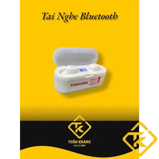 TAI NGHE BLUETOOTH NHÉT TAI TOSHIBA CHÍNH HÃNG- (Tai nghe Toshiba)