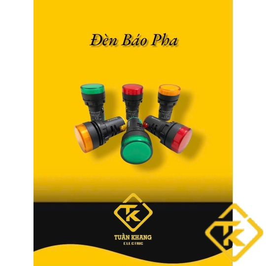 ĐÈN BÁO PHA, ĐÈN BÁO TỦ ĐIỆN CHÍNH HÃNG PANSONG 22MM