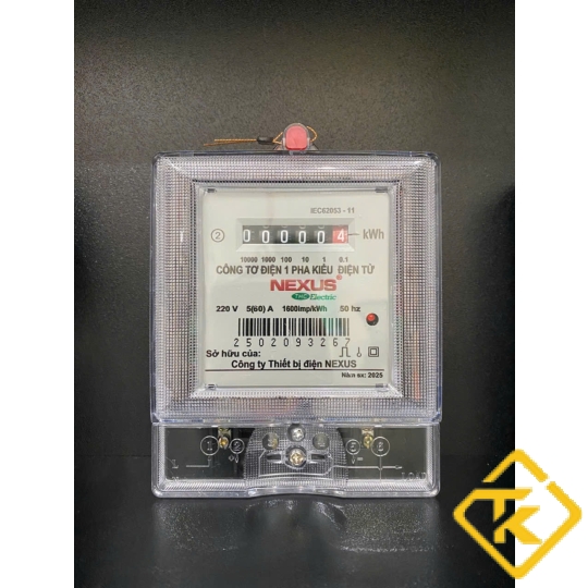 Công tơ điện tử 1 pha Nexus 5(60)A- TH-92