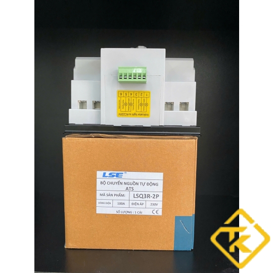  Bộ chuyển đổi nguồn tự động ATS LSE LSQ3R-2P/4P thanh ray DIN