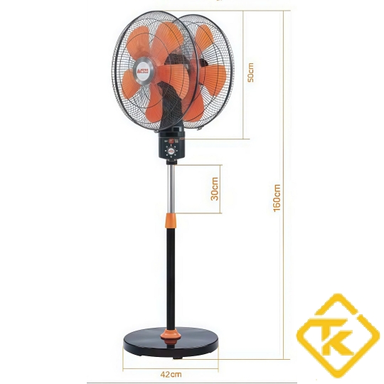 Quạt xoay 360 độ cao cấp 2 đầu Asia QC18-360