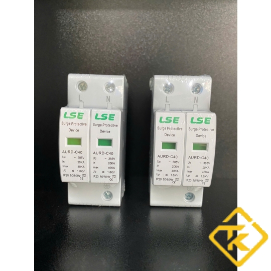 THIẾT BỊ CHỐNG SÉT LAN TRUYỀN LSE 2 PHA DÒNG ĐIỆN DC-LSDRC-2P(20ka-40ka)DC 