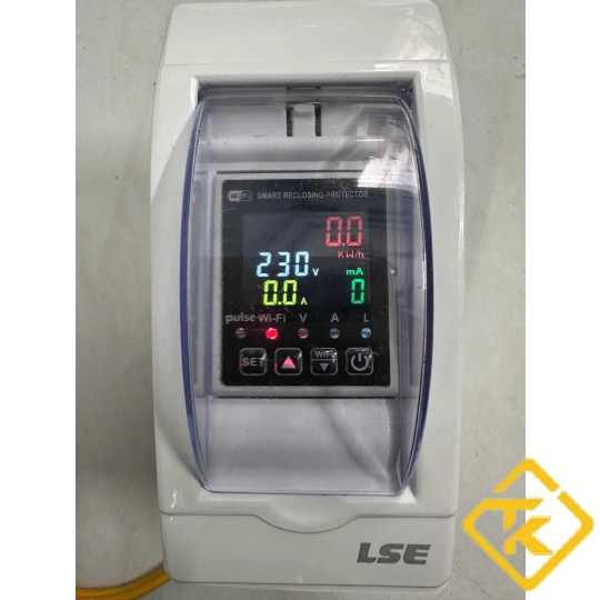 Công tơ điện tử 1 pha kết nối wifi dạng thanh ray Tuya Smart Life 63A