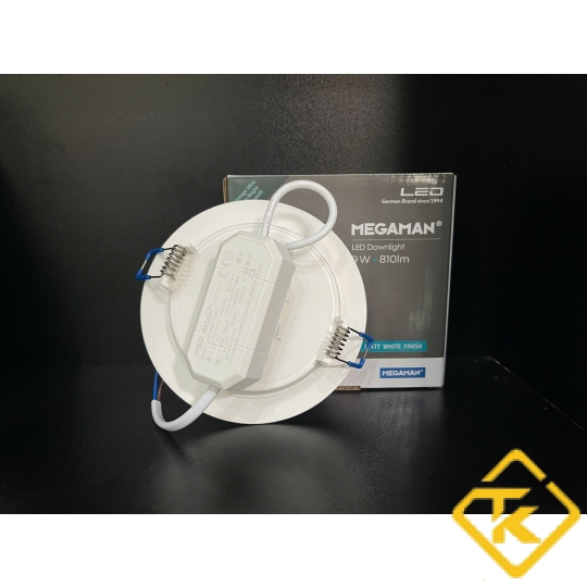 Đèn LED âm trần siêu mỏng Megaman MQTL1127-Y-9W 6500k trắng chính hãng