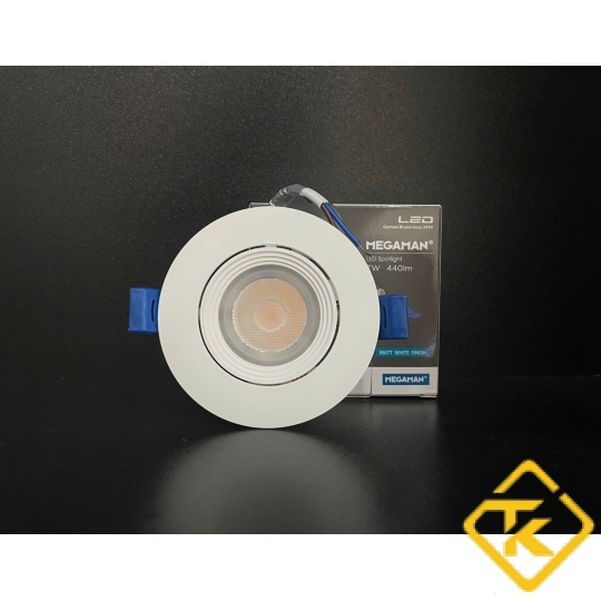 Đèn Led âm trần  Megaman FDS72900v1-7W 3000K/4000K chính hãng
