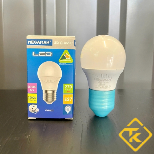 Đèn LED Bulb tròn 3W–18W E27 A+ Megaman Tiết kiệm điện