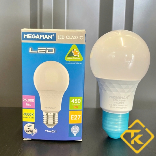 Đèn LED Bulb tròn 3W–18W E27 A+ Megaman Tiết kiệm điện
