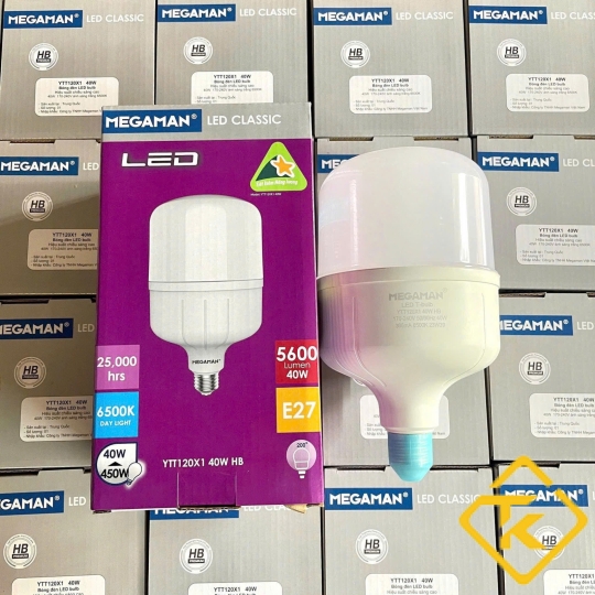 Đèn LED trụ Megaman  YYT-HB 20W-60W chính hãng