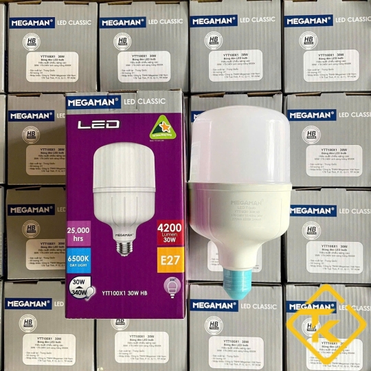 Đèn LED trụ Megaman  YYT-HB 20W-60W chính hãng