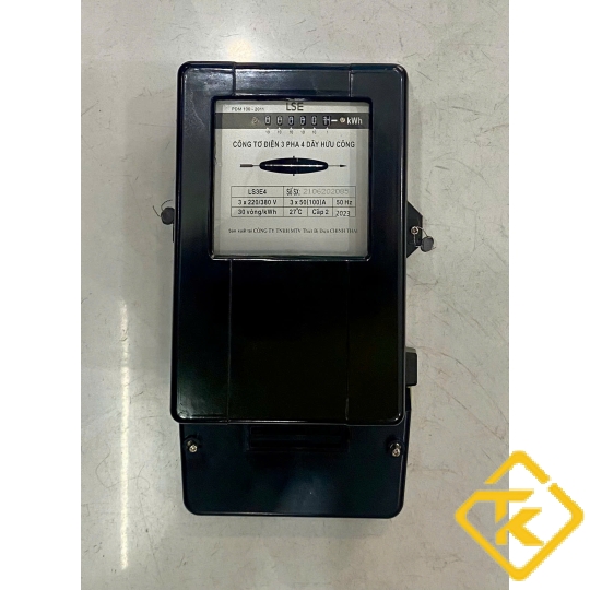 Đồng hồ cơ LS3E4 trực tiếp chính hãng LSE – Công tơ điện 3 pha 4 dây chính xác cao