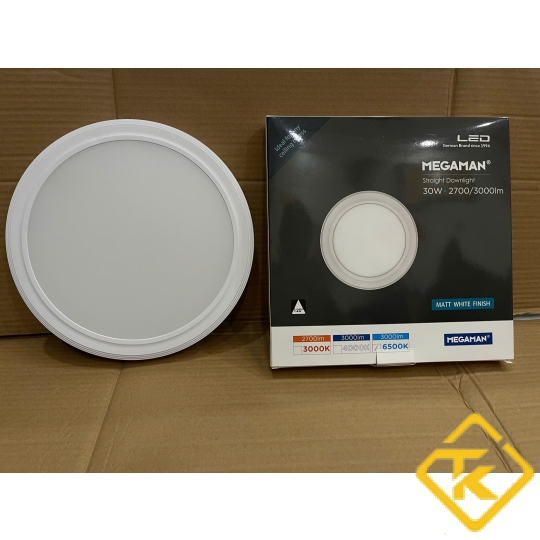  Đèn LED Ốp Trần Nổi Megaman MXTL1033-Y 30W chính hãng